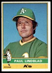 Paul Lindblad #9 Baseball Cards 1976 Topps Prices