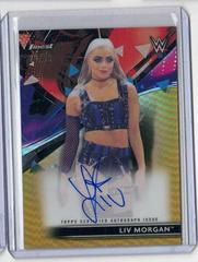 Liv Morgan [Gold] #RA-LM Wrestling Cards 2021 Topps Finest WWE Roster Autographs Prices