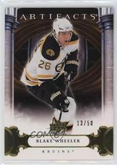 Blake Wheeler #34 Hockey Cards 2009 Upper Deck Artifacts Prices