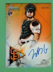 Joey Bart [Orange Refractor] #BSRA-JB Baseball Cards 2021 Bowman Sterling Rookie Autographs Prices