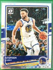 Stephen Curry [Checkerboard] #17 Basketball Cards 2020 Panini Donruss Optic Prices