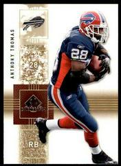Anthony Thomas Football Cards 2007 SP Chirography Prices