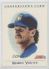 Robin yount #B11 Baseball Cards 1992 Score Factory Set Inserts Prices