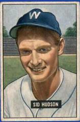 Sid Hudson #169 Baseball Cards 1951 Bowman Prices