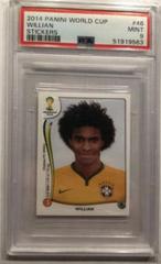Willian #46 Soccer Cards 2014 Panini World Cup Stickers Prices