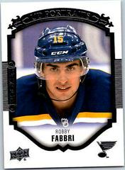 Robby Fabbri Hockey Cards 2015 Upper Deck UD Portraits Prices