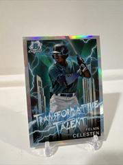Felnin Celesten [Refractor] #TT-1 Baseball Cards 2023 Bowman Draft Transformative Talent Prices
