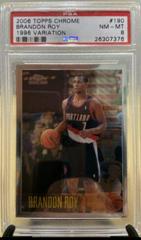 Brandon Roy [1996 Variation] #190 Basketball Cards 2006 Topps Chrome Prices