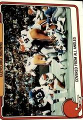 Cleveland Browns [Covered From All Angles] Football Cards 1982 Fleer Team Action Prices