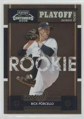 Rick Porcello [Playoff Ticket] #117 Baseball Cards 2008 Playoff Contenders Prices