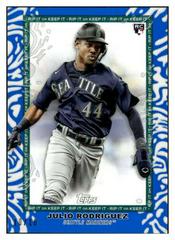Julio Rodriguez [Blue] #74 Baseball Cards 2022 Topps Rip Prices