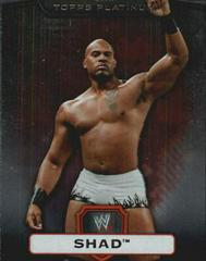 Shad Wrestling Cards 2010 Topps Platinum WWE Prices