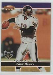Tony Banks [Acetate Parallel] #10 Football Cards 2000 Bowman's Best Prices