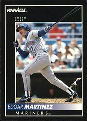 Edgar Martinez #13 Baseball Cards 1992 Pinnacle Prices
