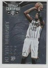Kevin Durant [White Jersey Platinum Gold] #96 Basketball Cards 2014 Panini Totally Certified Prices
