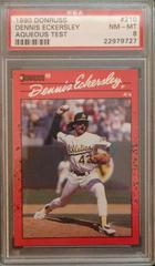 Dennis Eckersley Baseball Cards 1990 Donruss Aqueous Test Prices