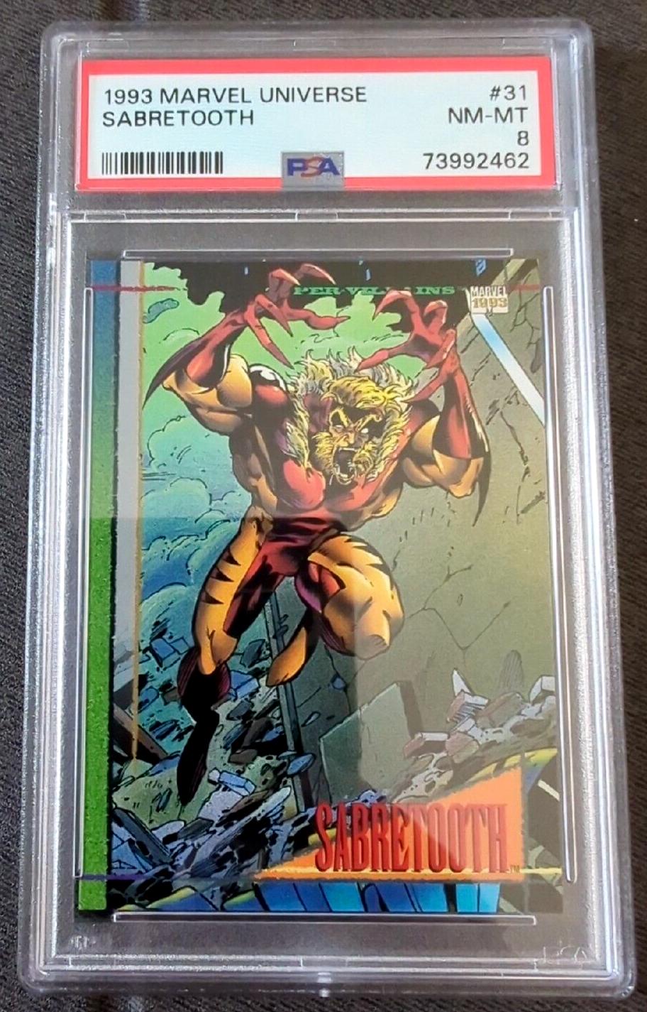 Sabretooth #31 Prices | Marvel 1993 Universe | Marvel Cards