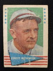 Christy Mathewson #59 Baseball Cards 1961 Fleer Prices
