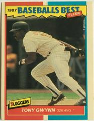 Tony Gwynn #17 Baseball Cards 1987 Fleer Baseball's Best Prices