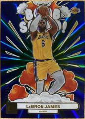 LeBron James [Blue Green Laser] Basketball Cards 2023 Panini Donruss Prices