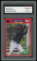 Michael Harris II #PS43 Baseball Cards 2021 Pro Set Prices