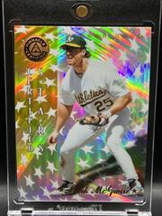 Mark McGwire [Mirror Gold] #139 Baseball Cards 1997 Pinnacle Certified Prices
