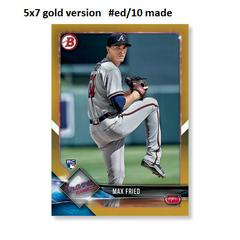 Max Fried [Gold] Baseball Cards 2018 Bowman Prices