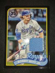 Bobby Witt Jr. [Black] Baseball Cards 2024 Topps 1989 Relic Prices