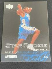 Carmelo Anthony #303 Basketball Cards 2003 Upper Deck Prices