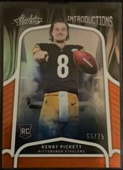 Kenny Pickett [Spectrum Orange] #INT-1 Football Cards 2022 Panini Absolute Introductions Prices