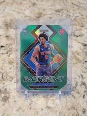 Cade Cunningham [Green Prizm] #22 Basketball Cards 2021 Panini Prizm Emergent Prices