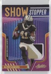 Alvin Kamara [Gold] Football Cards 2022 Panini Absolute Show Stopper Materials Prices