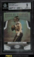 Russell Wilson #6 Football Cards 2016 Panini Certified Gold Team Prices