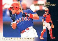 Ivan Rodriguez Baseball Cards 1997 Pinnacle X Press Prices