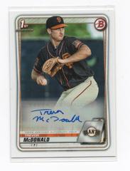 Trevor McDonald #PA-TM Baseball Cards 2020 Bowman Paper Prospect Autographs Prices