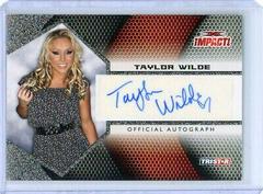 Taylor Wilde Wrestling Cards 2009 TriStar TNA Impact Autograph Prices