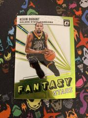 Kevin Durant [Lime Green] Basketball Cards 2018 Panini Donruss Optic Fantasy Stars Prices