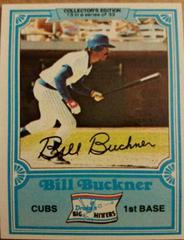 Bill Buckner #13 Baseball Cards 1981 Drake's Prices