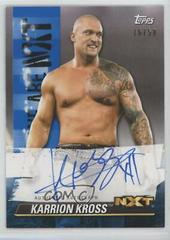 Karrion Kross [Blue] Wrestling Cards 2021 Topps WWE We Are NXT Autographs Prices