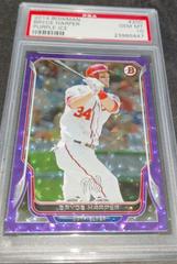 Bryce Harper [Purple Ice] Baseball Cards 2014 Bowman Prices