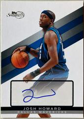 Josh Howard #TSAJH Basketball Cards 2008 Topps Signature Autographs Prices