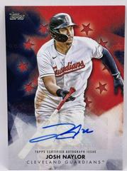 Josh Naylor [Red] #BSA-JN Baseball Cards 2024 Topps Baseball Stars Autograph Prices