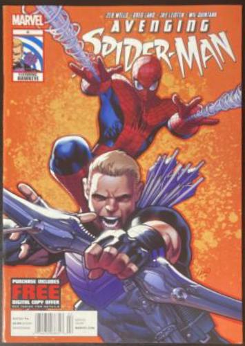 Avenging Spider-Man [Newsstand] #4 (2012) Comic Books Avenging Spider-Man