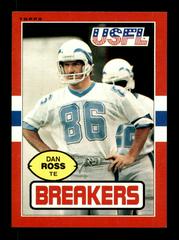 Dan Ross Football Cards 1985 Topps USFL Prices