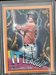 Jackson Holliday [Orange] #CFL-9 Baseball Cards 2023 Bowman Chrome It Came to the League Prices