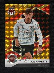 Kai Havertz [Choice Red Gold] #64 Soccer Cards 2021 Panini Mosaic Road to FIFA World Cup Prices