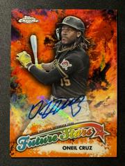 Oneil Cruz [Orange] #FSA-OC Baseball Cards 2023 Topps Chrome Update Future Stars Autographs Prices