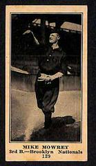 Mike Mowrey [Blank Back] Baseball Cards 1916 M101 4 Sporting News Prices