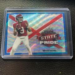 Bryce Young #SP-BY1 Football Cards 2022 Leaf Metal Draft State Pride Prices