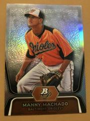 Manny Machado [Refractor] #BPP23 Baseball Cards 2012 Bowman Platinum Prospects Prices
